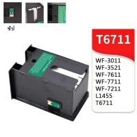 ราคา กล่องหมึกเสีย Pro WF-7110 สำหรับ T6711 for Epson WorkForce WF-7210 WF-7710 WF-7720 WF-7715 กล่องซ่อมบำรุง (21813554740)