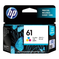 ราคา หมึกพิมพ์ HP61Co. HP Deskjet 1000/2000/2050/1050 AIO, 1010, 1510 ตลับสีของแท้ 100% (61) (18101149808)