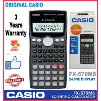 ราคา Casio เครื่องคิดเลขวิทยาศาสตร์แบบไม่กําเริบ fx-570MS รุ่นที่ 2 (58060102022)