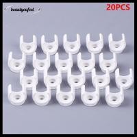 ราคา [Beautyoufeel] 20 ชิ้น 20 มิลลิเมตร PVC Water Clamps คลิปเชื่อมต่อ Fit สําหรับ 0.5/0.79 นิ้ว OD ถาดทีวีท่อแขวนท่อสนับสนุน Pex ท่อ (46961979666)