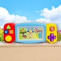ราคา เกมส์กดของเล่น เครื่องเกมส์พกพา Fisher price ของเล่นเกมส์สอนภาษา แท้มือสอง (42052325786)