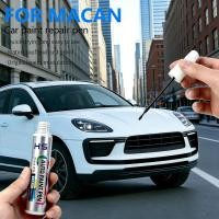 ราคา สําหรับ Porsche Macan รถซ่อมสีปากกา Touch Up Scratch Remover DIY อุปกรณ์รถยนต์สีฟ้าสีเขียวสีขาวสีแดงสีดําสีเทา Dolomite (53555012244)