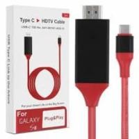 ราคา สายเคเบิลอะแดปเตอร์ Type C USB-C ถึง 4K HDMI HDTV พร้อมสาย 2 เมตร (22943862161)