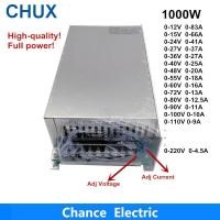 ราคา ✯CHUX Adjustable 1000W Switching Power Supply 0-12V 15V 24V 36V 40V 48V 55V 60V 72V 80V 90V 100V 110 (24783466759)