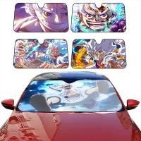 ราคา อะนิเมะ O-One P- Piece Luffy Gear 5 รถ SunShade กระจก AntiUV ป้องกันด้านหน้า Sun Shade Cooling สําหรับรถภายใน Protecto K01 (44609185816)