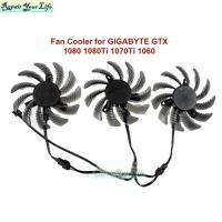 ราคา FZ75mm T128010SU กราฟิกการ์ดพัดลมระบายความร้อนสําหรับ GIGABYTE GTX1060 GTX1070 GTX 1080 1080Ti 1070Ti 1060 คอมพิวเตอร์ Cooler หม้อน้ํา (52309613355)