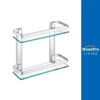 ราคา MOYA ชั้นกระจกติดผนัง 2 ชั้น A4126B จัดส่งโดย HomePro (17905074411)