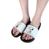ราคา พร้อมส่ง!! รองเท้าเเตะสนูปปี้ ใส่สบายพื้นนิ่ม ขาว/ดำ size36-41 (17239778099)