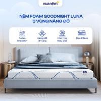ราคา Goodnight Luna Foam ที่นอนรองรับ Three Optimal Breathable Zones ที่นอน King (52409900793)