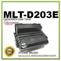 ราคา Discount4U ตลับหมึกเลเซอร์ Toner MLT- D203E 203E ใช้กับ Samsung M3320/M3820/M4020 (2712958033)