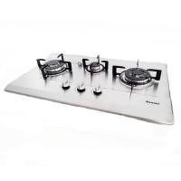 ราคา เตาแก๊สฝัง หัวทองเหลือง สามหัว สแตนเลสหนา ผิวด้าน Rinnai RB-713N-S (963891052)
