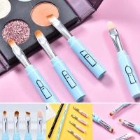 ราคา 4 ใน 1ถอดแปรงปากกาเครื่องสําอางมินิอายแชโดว์ลิปแปรงแต่งหน้า แอนคาน่า ดวงตา แปรงแต่งหน้าตา4ชิ้นชุดแปรงแต่งหน้าคิ้วแปรงอายแชโดว์ติดอายไลเนอร์แปร (54960350169)