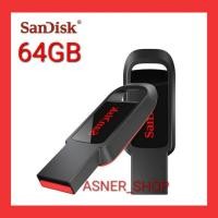 ราคา SANDISK (Us41) แฟลชไดรฟ์ 64GB Cruzer Blade CZ50 100% ของแท้สําหรับแฟลชไดรฟ์ (2924647888)