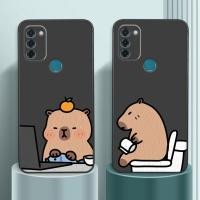 ราคา เคส Nokia C21 PLUS / Nokia C31 / C32 / G11 PLUS พิมพ์ลาย capy bara เทรนด์ร้อนแรง น่ารัก/Phongstore (43755934697)