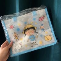 ราคา กระเป๋าลายมารูโกะ สีฟ้า Maruko Plastic Bag ใหม่ในซอง (17299954046)