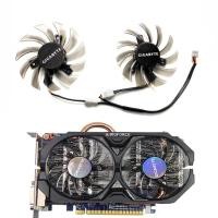 ราคา [พัดลมระบายความร้อนคอมพิวเตอร์] Gigabyte/Gigabyte N460 GTX670 GTX580 560ti กราฟิกการ์ดพัดลมระบายความร้อน T128010เอสเอ็ม เอสเอ็ม (42229839577)