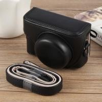 ราคา Dropshiping สําหรับ Sony ZV-1F Vlog กล้อง Full Body กระเป๋ากล้องหนังพร้อมสายคล้อง (51861078608)
