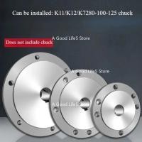 ราคา สําหรับหน้าแปลน,ไม่มี Keyway Chuck มอเตอร์เพลาหน้าแปลน,สําหรับ Self Centering K11/K12/K72-80 K11/K12/K72-100 หลุมด้านใน 12-25 มม.หน้าแปลน Chuck (48061483270)