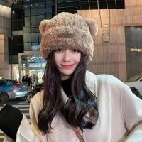 ราคา อัลราบายเลิฟ หมวกไหมพรมกันหนาวผู้หญิง เกาหลี แฟชั่นทุกสี ขาว น้ําตาล เบจ ดํา เหลือง ส้ม (28344788574)
