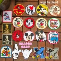 ราคา ตัวรีด ตัวปัก 4ชิ้น100บาท อาร์มติดเสื้อ มิกกี้เมาส์ มิกกี้ (5538010767)