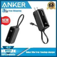 ราคา Anker 30W 5000mAh พาวเวอร์แบงค์ A1636 3-in-1 พาวเวอร์แบงค์ ที่ชาร์จเร็วแบบพกพา (25534265526)