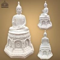 ราคา [AMU]O1พระพุทธรูปปางประทานพร ฐานพระประจำวันเกิด 7 วัน เนื้อเรซิ่น ผสมหินขาว หน้าตัก 5 นิ้ว สูง 12 นิ้ว บูชาเสริมศิริมงคล (17195050342)