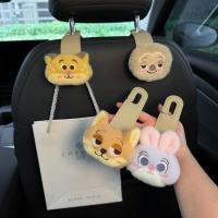 ราคา Zootopia Car Car Seat Hook Judy Nick Car Seat Back Rear Hook Storage Cute Female WKFL (46211438777)