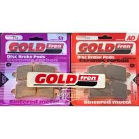 ราคา ผ้าเบรค GOLDFREN สำหรับใส่ปั้ม Brembo M4 , M50 , GP4R , Zx10R 17-21 , Suzuki GSX-R 12-20 , BMW HP4 13-20เพิ่มเติมทักร้าน (25414514460)