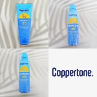 ราคา [Coppertone®]Complete Sunscreen SPF50,30 Lotion or Spray With Moisturizes Lightweight กันแดด สำหรับผิวกายแบบกันน้ำ (42331470991)