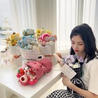 ราคา การสอบเข้าโรงเรียนมัธยมช่อดอกไม้ตุ๊กตาการ์ตูนช่อดอกไม้ตุ๊กตาคุโรมิ KT ตุ๊กตาแมวช่อดอกไม้ Candidates ฤดูกาลรับปริญญาของขวัญ Y266031ย (46611593579)