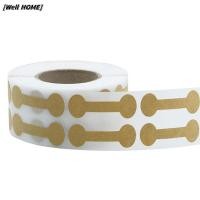 ราคา [Well HOME] 500 ชิ้นแท็กราคาสีน้ําตาล Stiers เครื่องประดับป้ายบาร์เบลทรงกลมแท็กดัมเบล สต็อกใหม่ (55361852864)