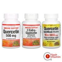 ราคา < พร้อมส่ง > Natural Factors , Quercetin 500 mg / C Extra + Quercetin / Quercetin LipoMicel Matrix - เควอซิทิน (19932513307)