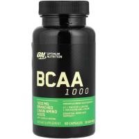 ราคา Optimum Nutrition, BCAA 1000, 1,000 mg, 60 Capsules (500 mg per Capsule) (28786427959)