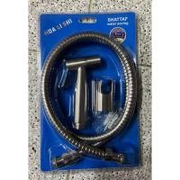 ราคา มาแล้วจ้าาา Toilet Hose ชุด สายชำระสแตนเลส สายฉีดก้น หัวชำระ หัวฉีดชำระ สแตนเลสแท้ QX10-3 (3396707532)
