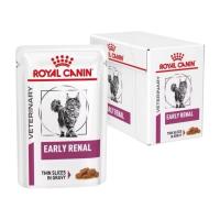 ราคา Royal Canin Early Renal Pouch 85 กรัม X 12 ซอง อาหารเปียกสำหรับแมว โรคไตระยะเริ่มต้น (40030579249)