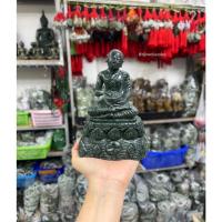 ราคา แกะสลักพระอุปคุต หินเขียวอินเดีย ขนาด3-5นิ้ว พร้อมฐาน (46005309623)