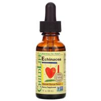 ราคา ChildLife, Essentials, Echinacea, Natural Orange Flavor, 1 fl oz (30 ml) (8243865685)