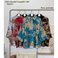 ราคา BLOUSE BAGGY BERCORAK P251/TOP BLOUSE PRINTED FREE SIZE/BLOUSE BATWING MUSLIMAH ปุ่มเต็ม (40500709613)