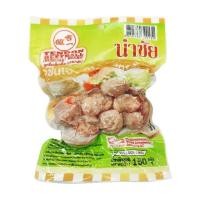 ราคา นำชัย ลูกชิ้นเอ็นเนื้อ Num Chai Beef Tendon Ball 150g. (54611638316)