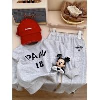 ราคา KR83 ชุดเซทเสื้อแขนยาว กางเกงวอร์มสีเทา (19491852038)