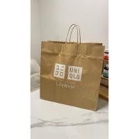 ราคา ถุงกระดาษยูนิโคลแท้ จากช็อป Uniqlo bag ขนาดใหญ่ (ถุงเปล่า) (45704626206)