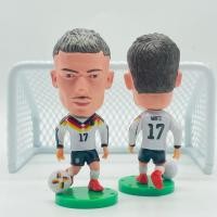 ราคา Soccerwe ฟุตบอลความสูง 7 ซม. Nation 17# ตุ๊กตา Wirtz (46757280306)