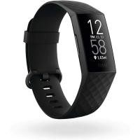 ราคา Fitbit Charge 4 Black Advanced Fitness Tracker (51254381644)
