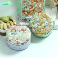ราคา อGOODTHING กระป๋องเหล็กบรรจุภัณฑ์บิสกิต, กล่องเก็บขนมลายการ์ตูนทรงกลม, มัลติฟังก์ชั่นบรรเทาความจุขนาดใหญ่จานดีบุกขวดขนมแต่งงานงานแต่งงาน (45654385031)