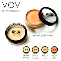 ราคา รองพื้นเนื้อครีม VOV Cover Foundation เนื้อบางเบา (51211349213)