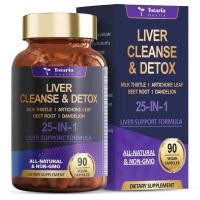 ราคา Totaria Liver Cleanse Detox Repair อาหารเสริม Milk Thistle Dandelion Root Beetroot Artichoke Extract สําหรับตับสุขภาพ (29116260836)
