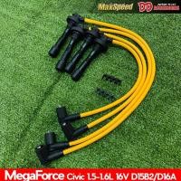 ราคา สายหัวเทียน สายหัวเทียนแต่ง สายหัวเทียนตรงรุ่น Honda Civic เครื่อง D15B/B16A MAXSPEED สีเหลือง (5020363913)