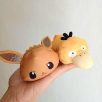 ราคา Pokemon Psyduck/Eevee ตุ๊กตาโกดั๊ก/อีวุย โปเกม่อน ลิขสิทธิ์แท้ มีเม็ดถ่วงหนักๆ (27161097716)