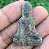 ราคา พระเทริดขนนก กรุวัดพระศรีฯ ลพบุรี เนื้อชินเงิน (43027253180)
