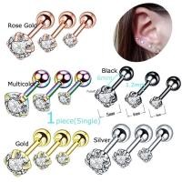 ราคา ต่างหูแบบติดหูสแตนเลส 16 กรัม 1 ชิ้น (4662102694)